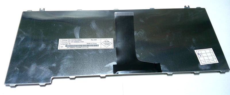 Клавиатура для ноутбука TOSHIBA (A200 / A300 / M300) RUS, черная