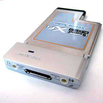 �������� ����� Creative X-Fi Xtreme Music Notebook (Expresscard)