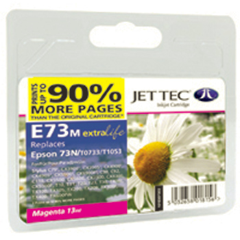 �������� JetTec ��� EPSON T0733 C79/C110/CX3900 Magenta